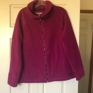 Calvin Klein performance zip up fleece